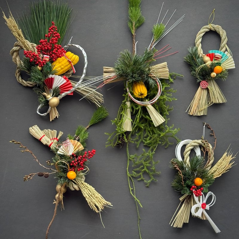 お正月飾り（E）/fresh flower | noix