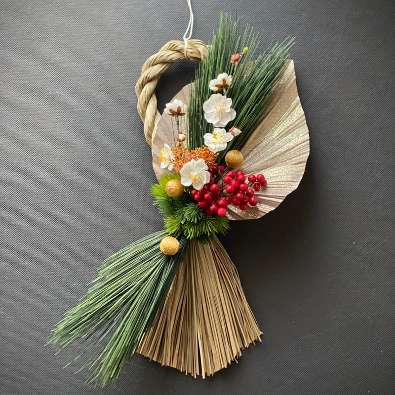 見本品】しめ縄飾り/artificial flower | noix