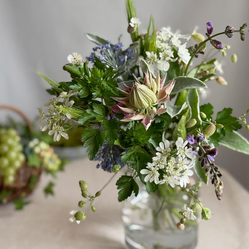 定期便】noixの暮らしのミニブーケセット（冬季:仕入れ花） | noix