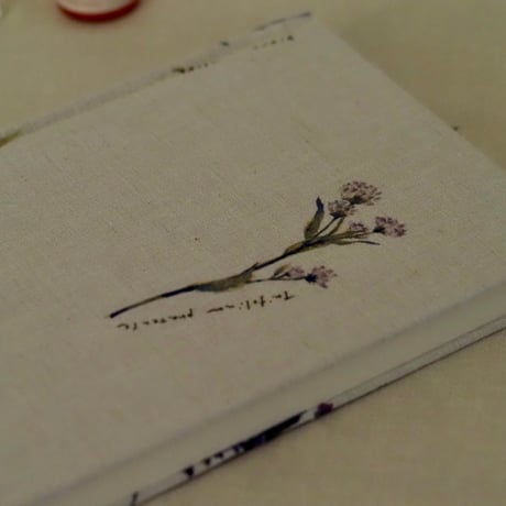Ayano Ichiyanagi × すずめや／手製本ノート（A6）