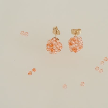 any'e／【別注】コンペイトウ　ボタニカルビーズピアス