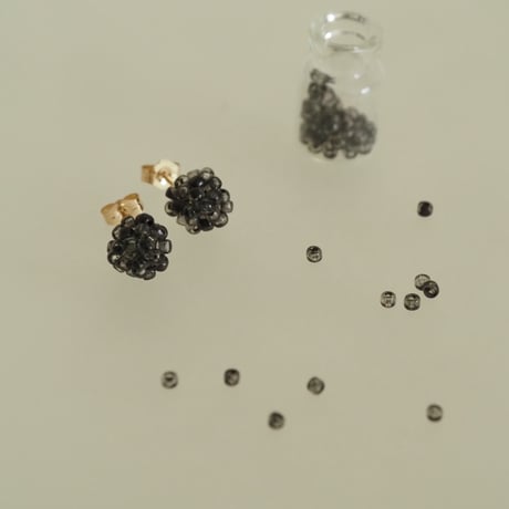 any'e／【別注】コンペイトウ　ボタニカルビーズピアス