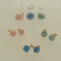 any'e／【別注】コンペイトウ　ボタニカルビーズピアス