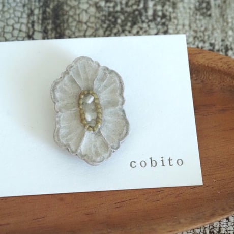 cobito／ブローチk（rice）