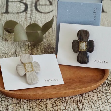 cobito／ブローチc（rice）