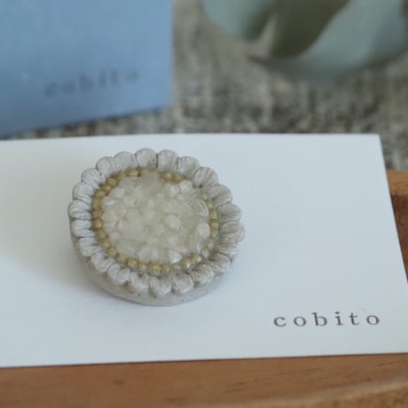 cobito／ブローチj（rice）