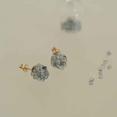 any'e／【別注】コンペイトウ　ボタニカルビーズピアス
