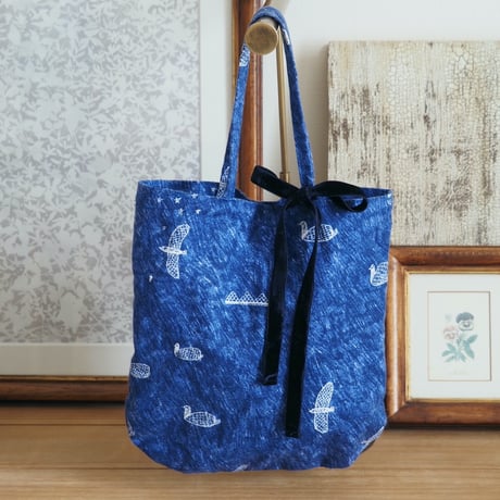 megli／とりレース mini bag