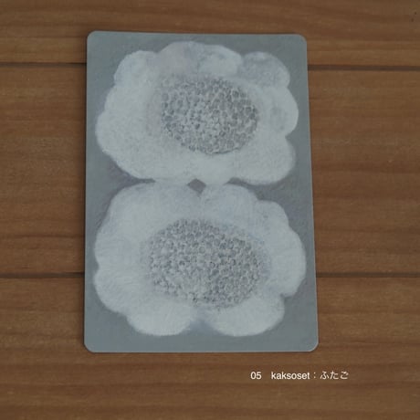 arkietti／isokukka “大きな花” 　ポストカードセット