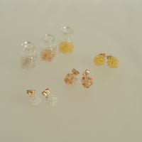 any'e／【別注】コンペイトウ　ボタニカルビーズピアス