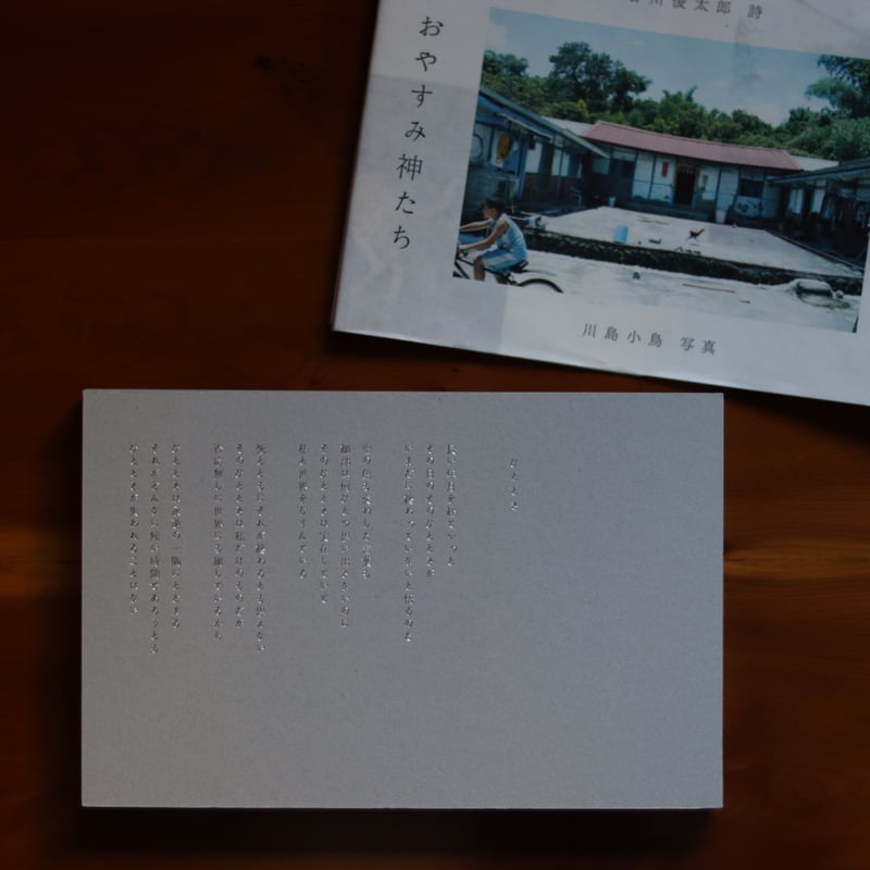 おやすみ神たち｜谷川俊太郎 著・川島小鳥 写真 | UNITÉ