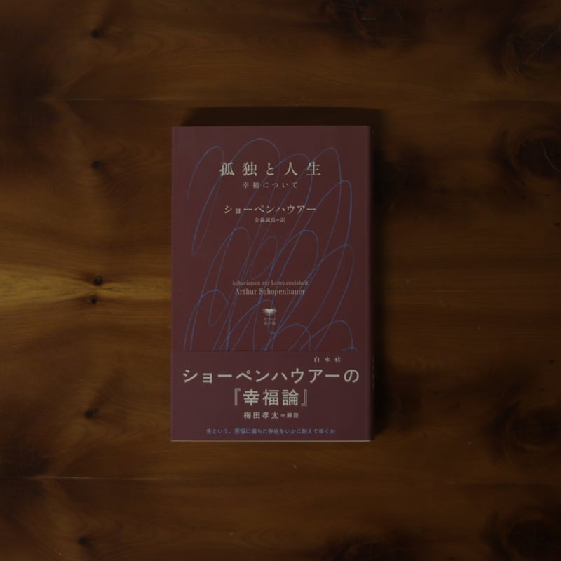 ショーペンハウアーの著書2冊　孤独と人生　存在と苦悩　ショーペンハウアー 意志と表象としての世界 (3) (中公クラシックス W 38