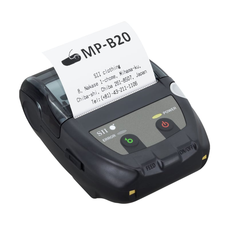 セイコーインスツル モバイルプリンター SII MP-B20 店舗用品