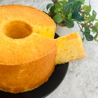 白桃クリームチーズシフォンケーキ