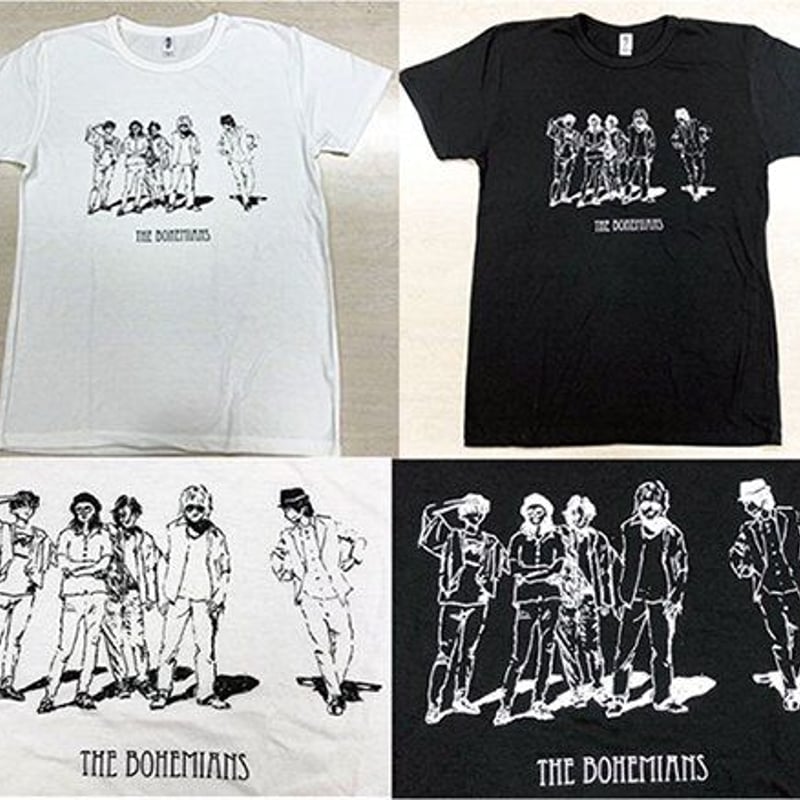 メンバー写し絵 Tシャツ（5色展開） | THE BOHEMIANS SHOP