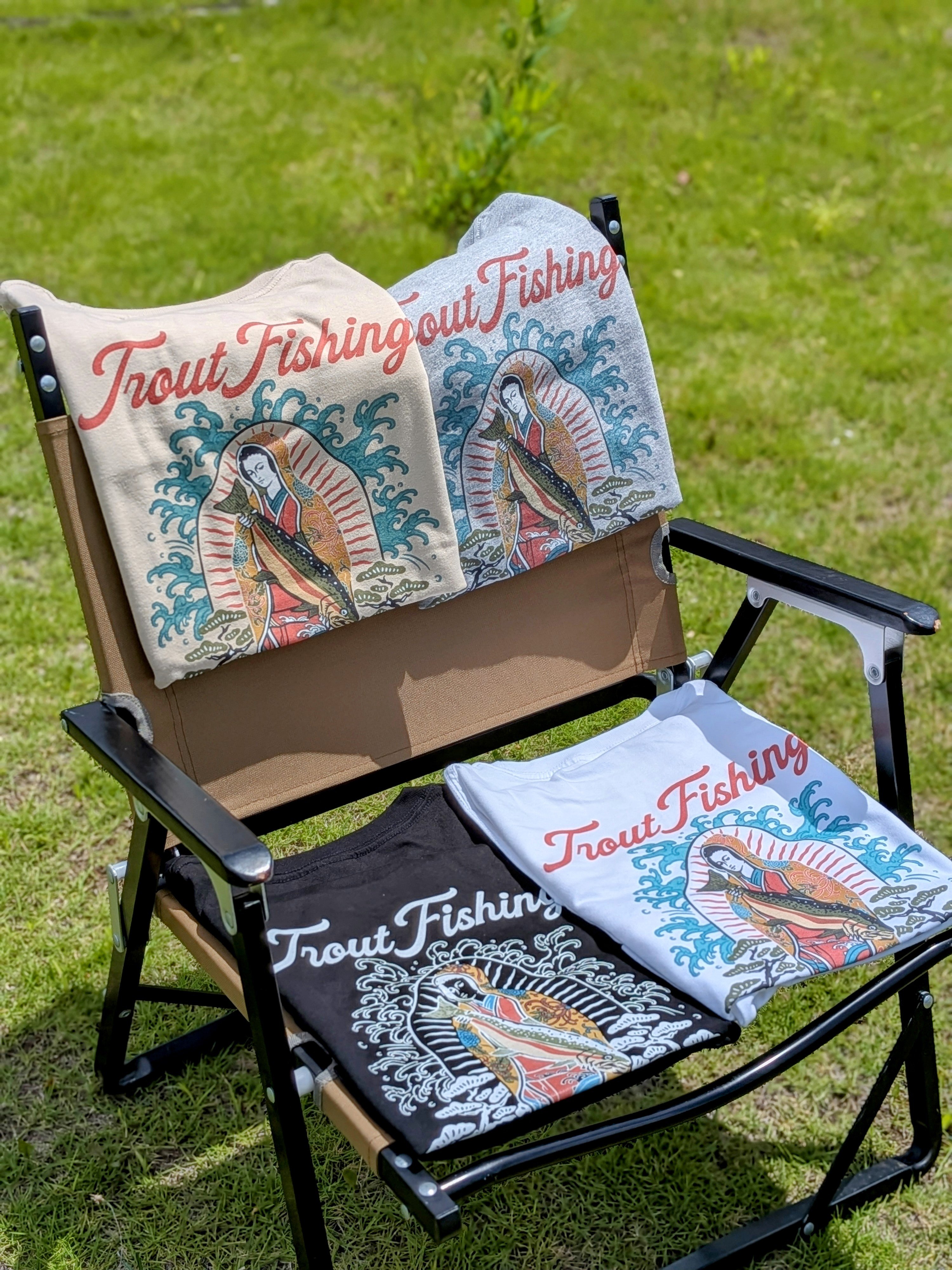 マリアTシャツ（ベージュ) | J＆TROUT