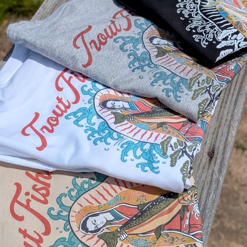 マリアTシャツ（ベージュ) | J＆TROUT