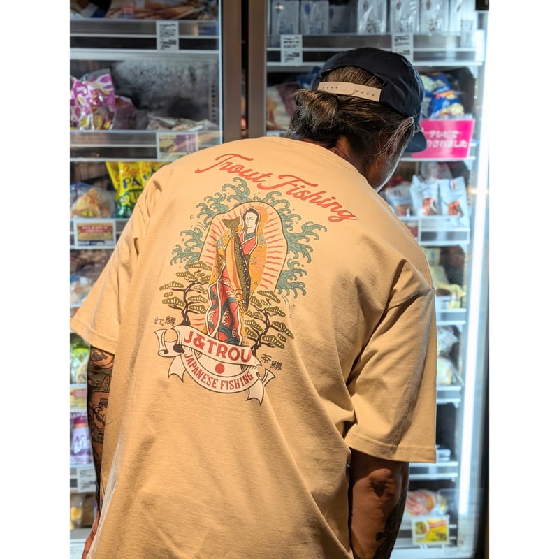 マリアTシャツ（ベージュ) | J＆TROUT