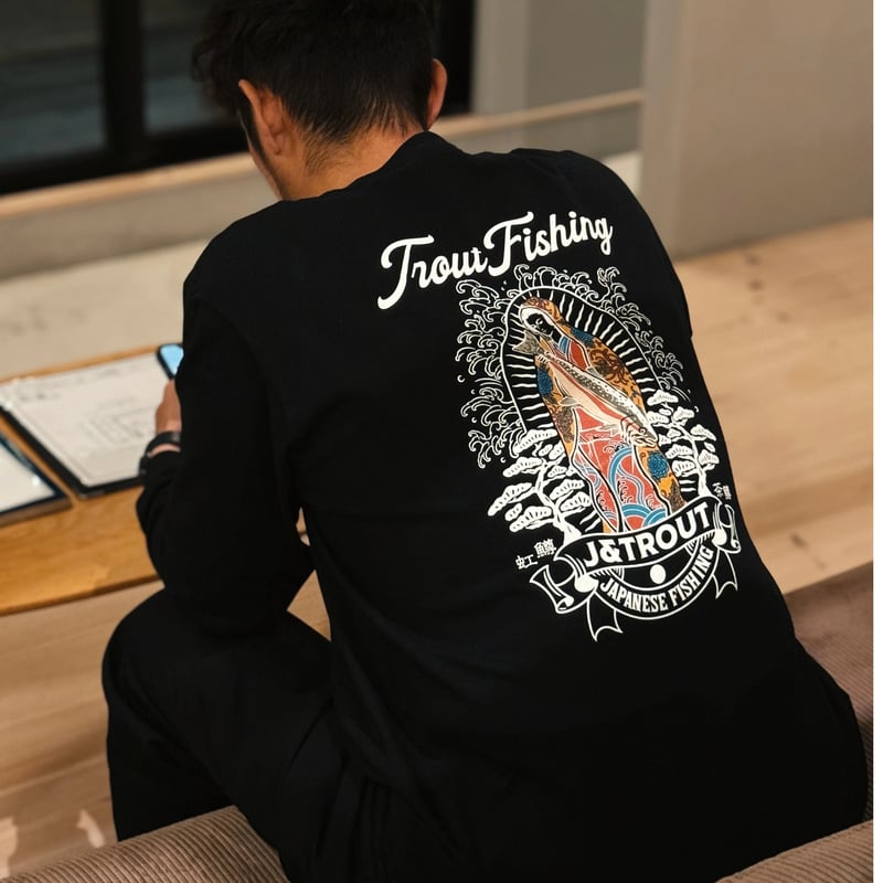 マリアさん ロンT（ブラック） | J＆TROUT