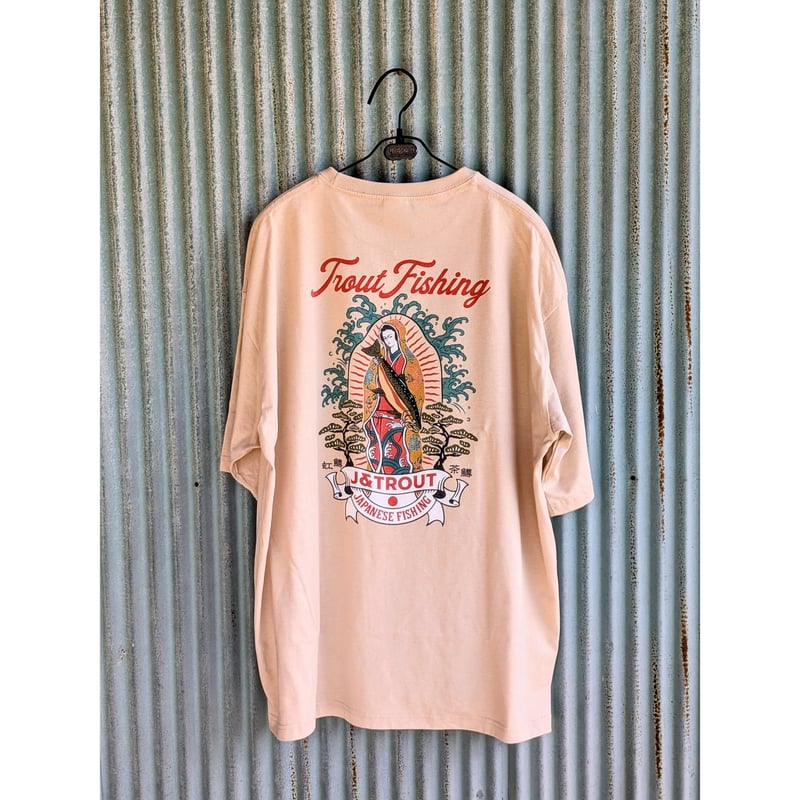 マリアTシャツ（ベージュ) | J＆TROUT
