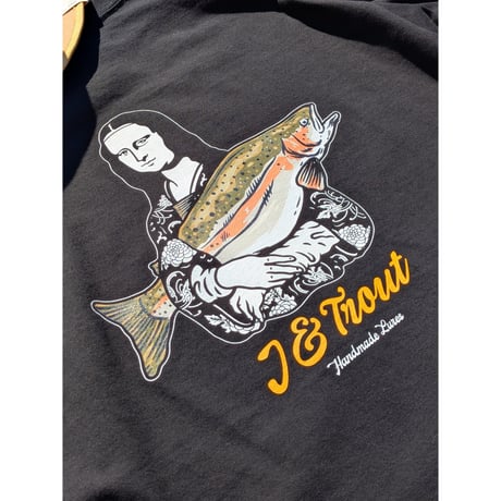 J&TROUT　モナリザ　ロンT