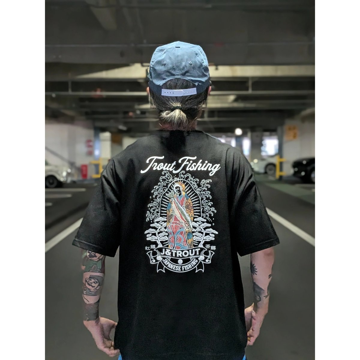 マリアTシャツ（ブラック） | J＆TROUT