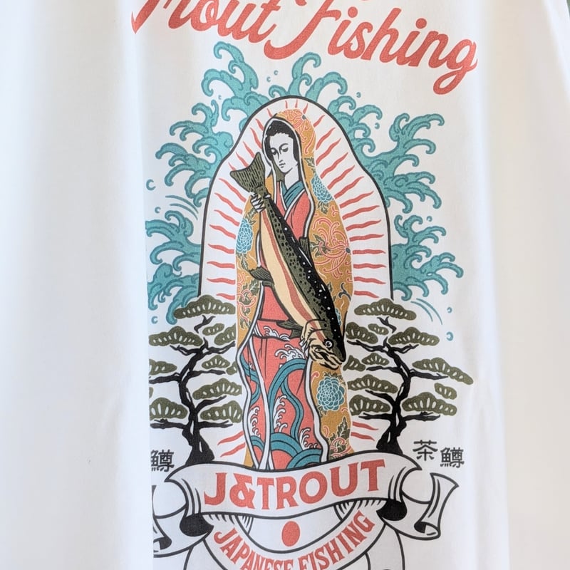 マリアTシャツ（ホワイト） | J＆TROUT