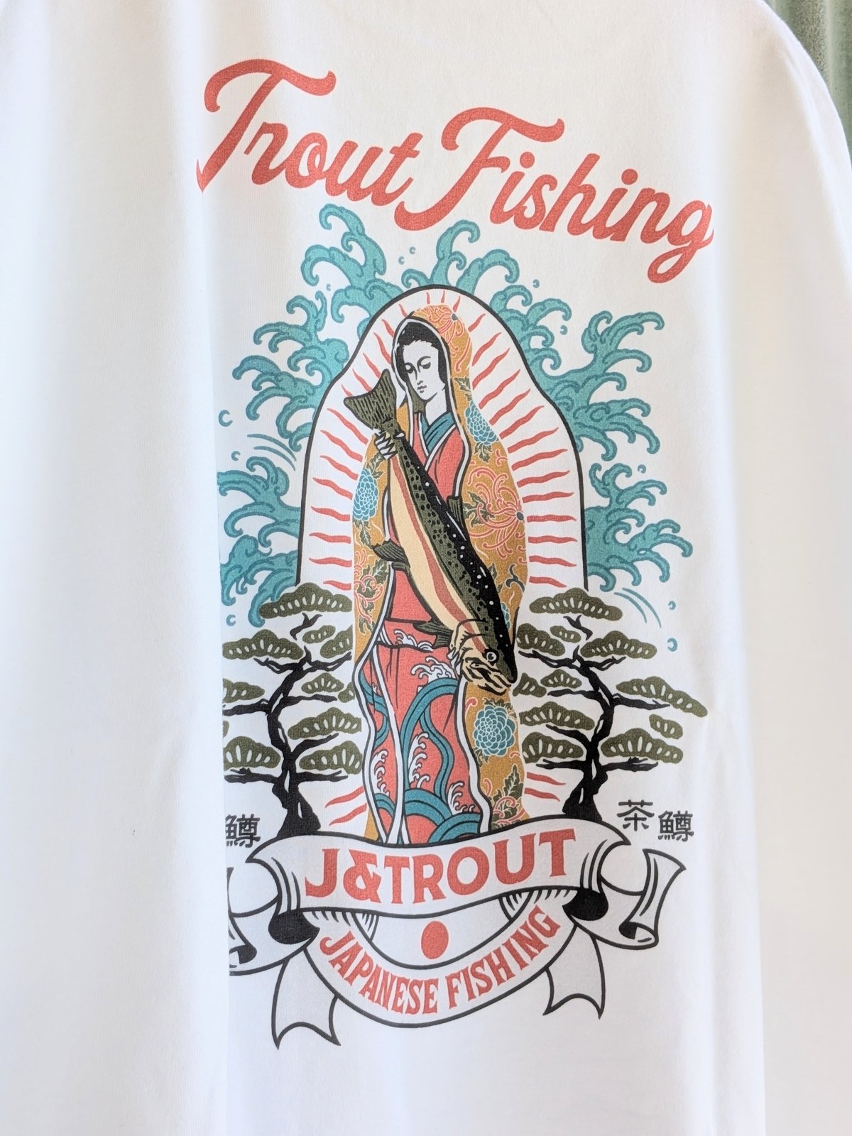 J&TROUT マリアTシャツ ミックスグレー マリアTシャツ（ホワイト） | J＆TROUT