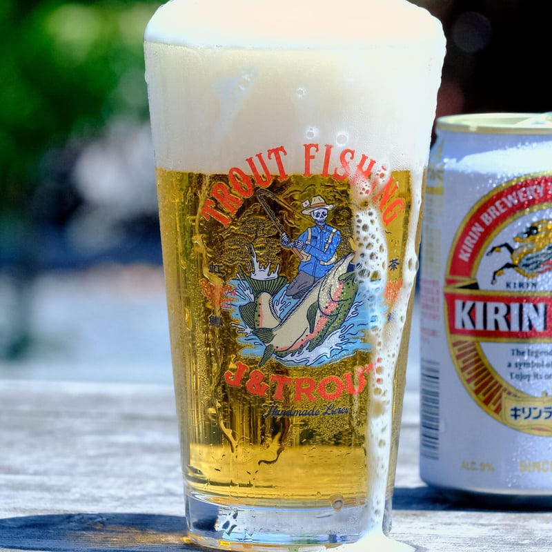 パイントグラス ドクロ | J＆TROUT