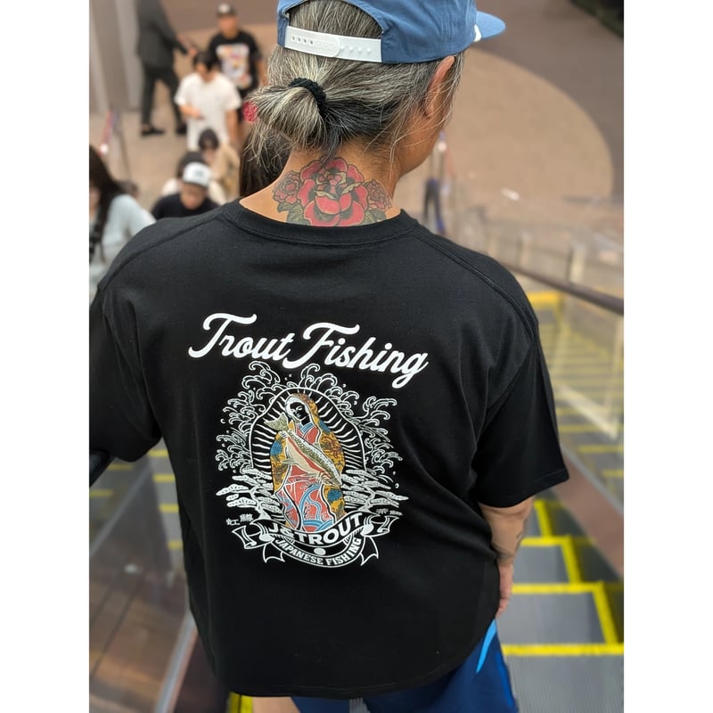 マリアTシャツ（ブラック） | J＆TROUT