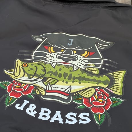 J&BASS設立記念コーチジャケット(ブラックパンサー)