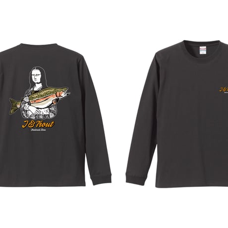 J&TROUT　モナリザ　ロンT