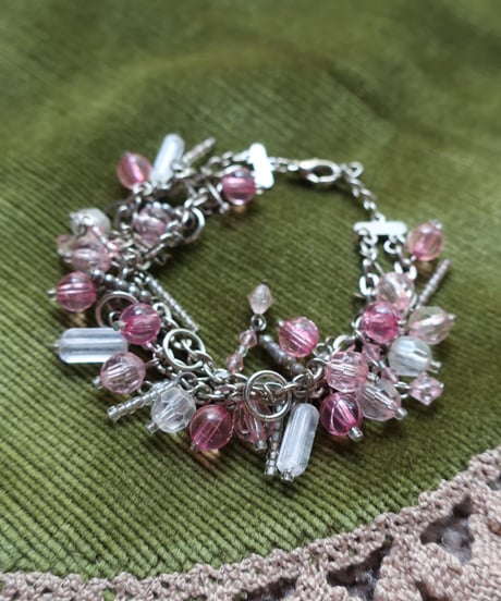 Beaded chain bracelet🌷セット販売専用
