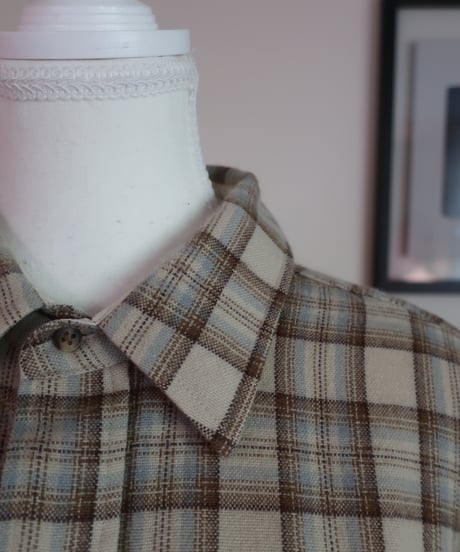 Acryl checked shirt 🏔️
