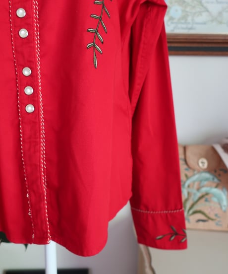 Panhandle slim embroidery western shirt🏵️
