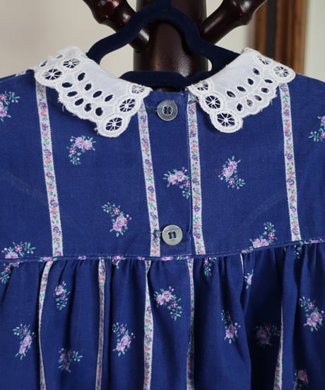 3T kids lace collar flower princess dress 🪻　セット販売専用アイテム