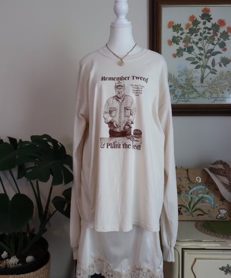 Grandpa oyster long T-shirt