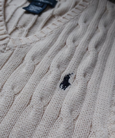 Polo by Ralph Lauren cotton knitting sleeveless top🕊️