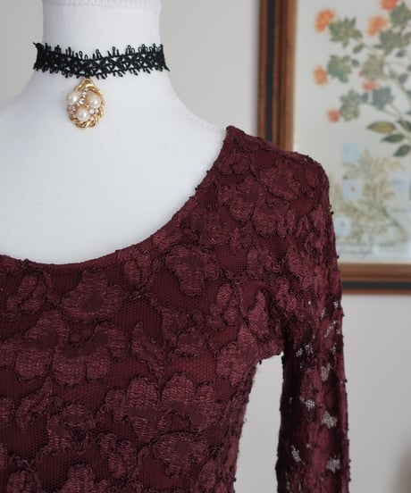 Chocolate brown lace top🧸