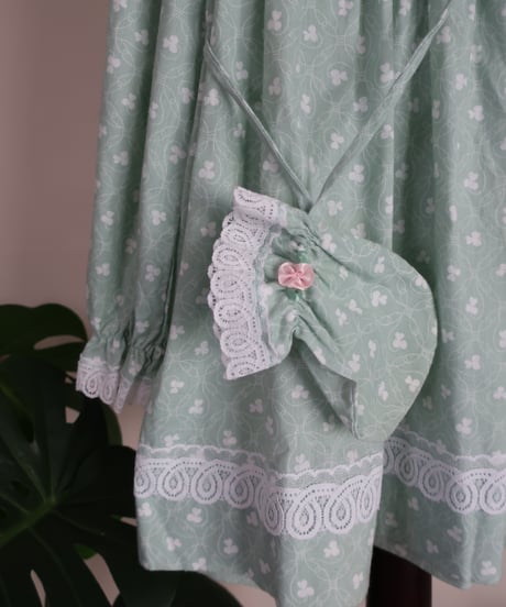 Kids triangle collar clover dress☘️ セット販売専用アイテム