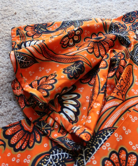 70's Montreal flowers long dress ❁