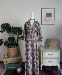 70’s paisley long dress 𓆸