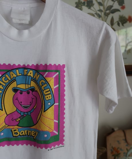 1995 OFFICIAL FAN CLUB Barney T-shirt 🦖💕