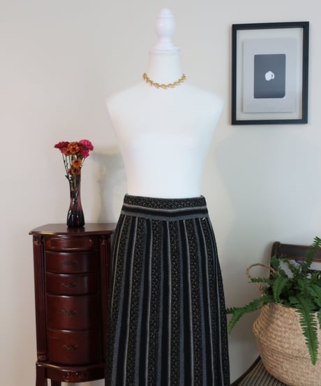 Alpaca mix knitting skirt 🦙🖤