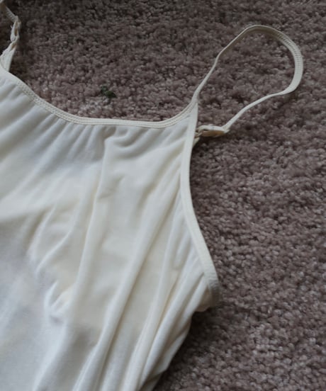Creamy white lingerie dress 🐮🤍