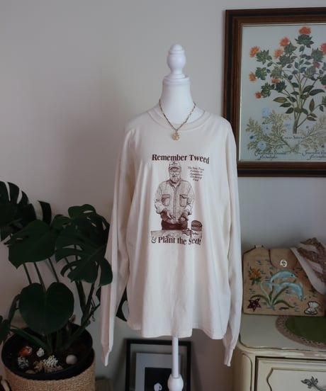 Grandpa oyster long T-shirt