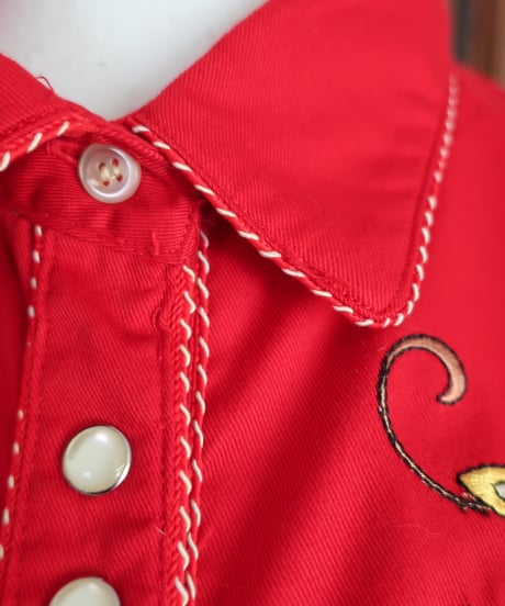 Panhandle slim embroidery western shirt🏵️