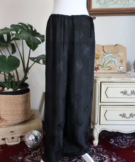 Chinese style black shirt and pants set🐉❁