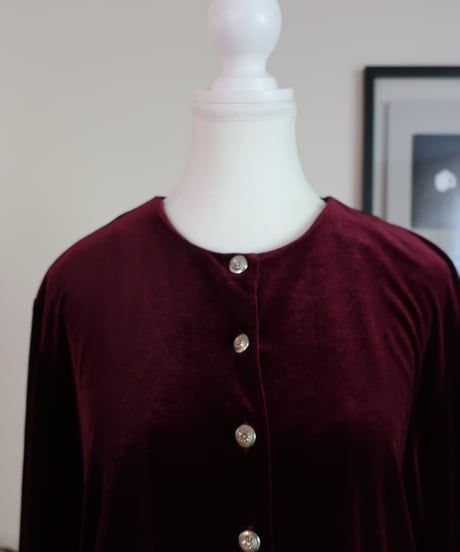 Wine red velvet shirt and pants set👯‍♀️🥀