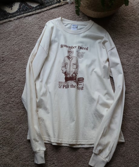 Grandpa oyster long T-shirt
